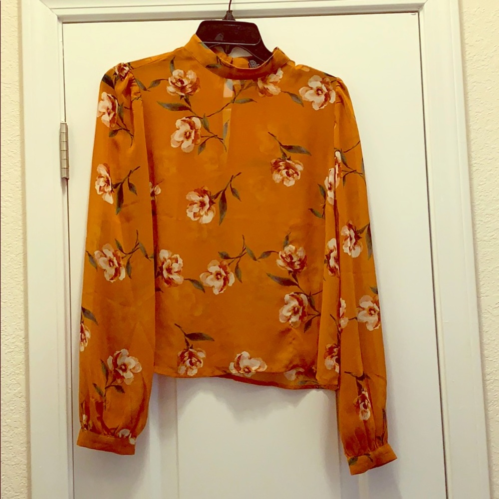Floral Long Sleeve Blouse
